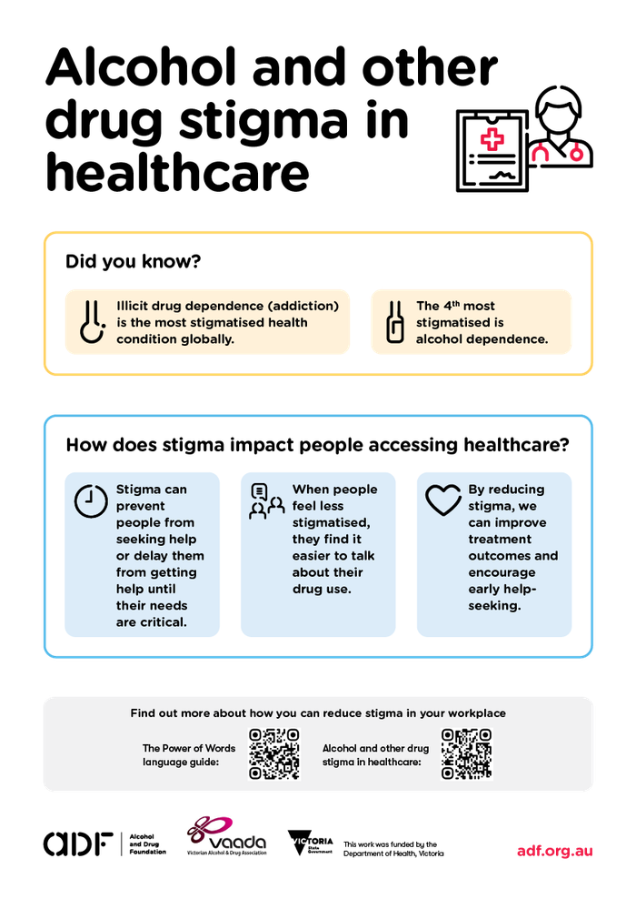 Stigma - Medical professionals poster