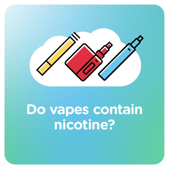 Do vapes contain nicotine 1-1