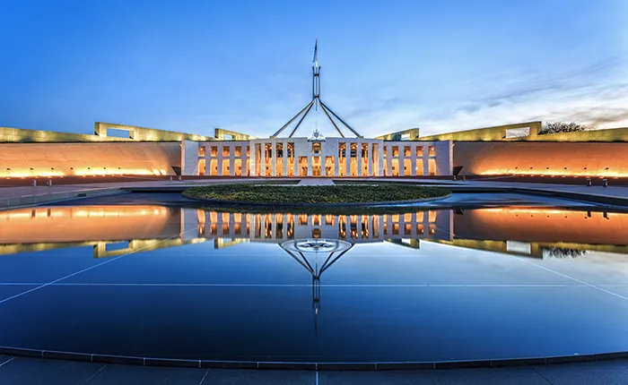 Australian Parliament house