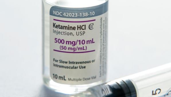 ketamine and syringe