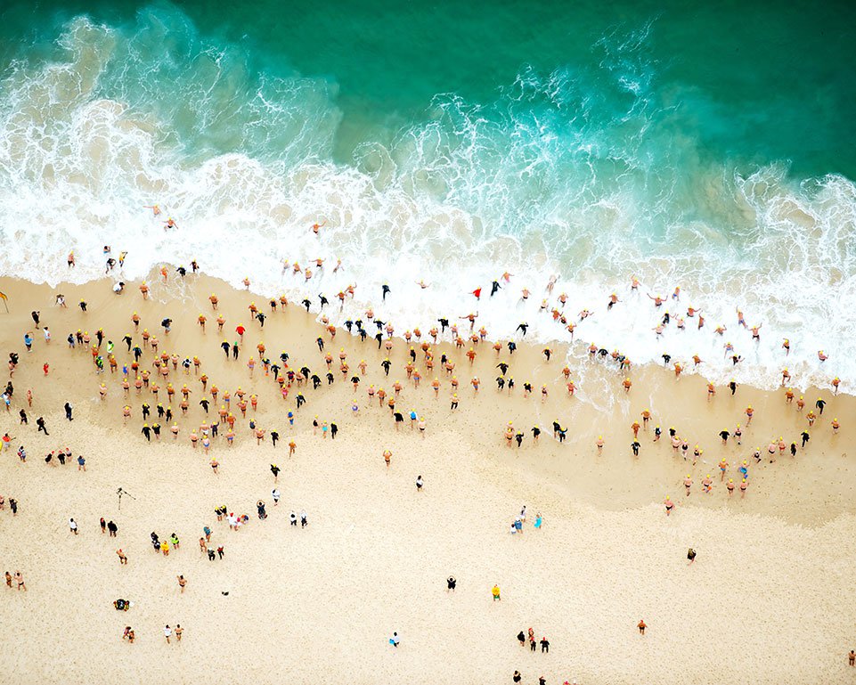 Aerial view beach 03
